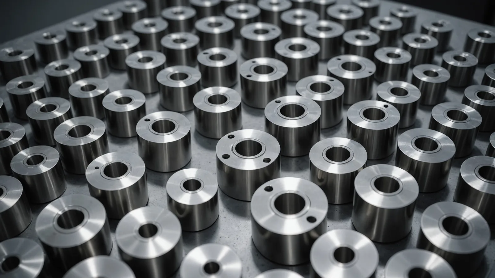 Metal parts manufacturing inspection